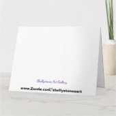 "Angst nicht, ich bin mit dir ..." Groß werden Karte (Rückseite)