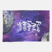 ANGST NICHT, ICH BIN mit dir - Isaiah 41:10 Christ Geschirrtuch (Horizontal)