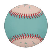 "Angst nicht." Isaiah 41:10 Baseball (Rückseite)