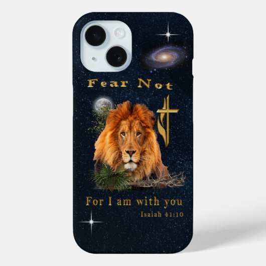 Angst nicht Isaiah 41:10 Case-Mate iPhone Hülle (Rückseite)