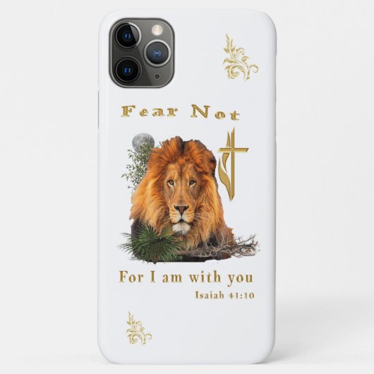 Angst nicht Isaiah 41:10 Case-Mate iPhone Hülle (Rückseite)