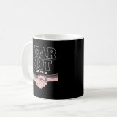Angst nicht - Isaiah 41:10 Kaffeetasse (Vorderseite Links)