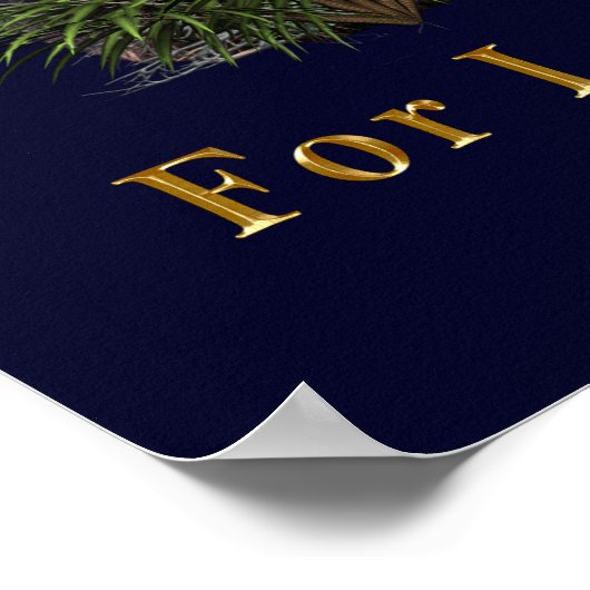 Angst nicht Isaiah 41:10 Poster (Ecke)