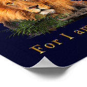 Angst nicht Isaiah 41:10 Poster (Ecke)