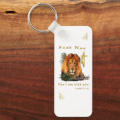 Angst nicht Isaiah 41:10 Schlüsselanhänger (Vorderseite)