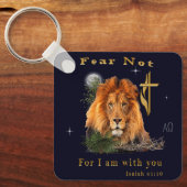 Angst nicht Isaiah 41:10 Schlüsselanhänger (Vorderseite)
