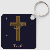 Angst nicht Isaiah 41:10 Schlüsselanhänger (Rückseite)