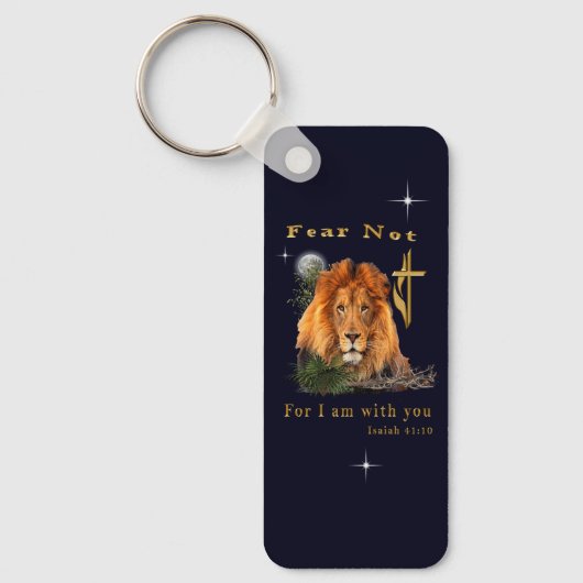 Angst nicht Isaiah 41:10 Schlüsselanhänger (Vorderseite)