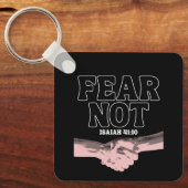 Angst nicht - Isaiah 41:10 Schlüsselanhänger (Vorderseite)