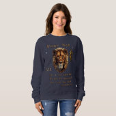 Angst nicht Isaiah 41:10 Sweatshirt (Vorne ganz)