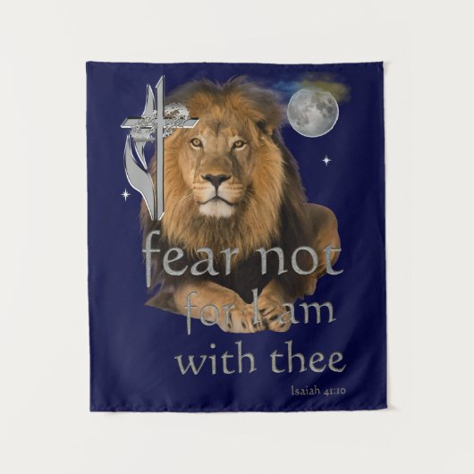 Angst nicht Isaiah 41:10 Wandteppich (Vorderseite)