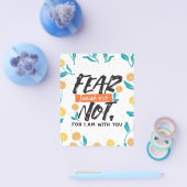 Angst nicht Isaiah Bible Verse Inspiration Design Flyer (Einzeln)