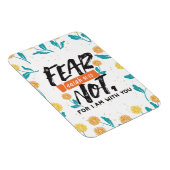 Angst nicht Isaiah Bible Verse Inspiration Design Magnet (Rechte Seite)