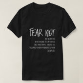 Angst nicht Isaiah T-Shirt (Design vorne)