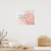 Angst nicht Poster (Küche)