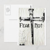 Angst nicht postkarte (Vorne/Hinten)