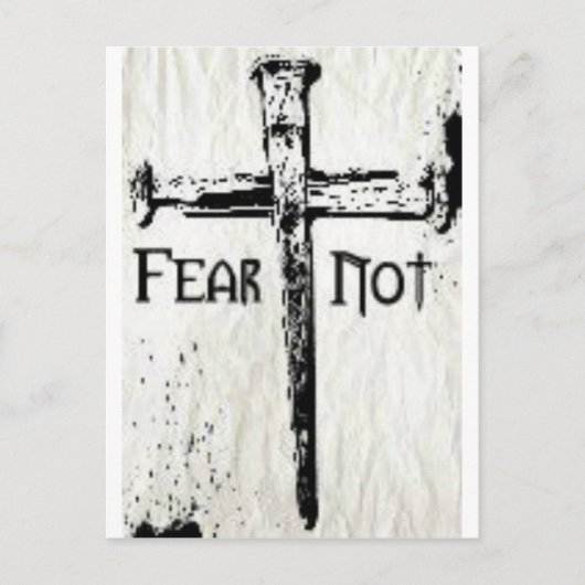 Angst nicht postkarte (Vorderseite)