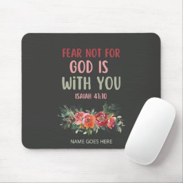 Angst nicht vor Gott ist mit dir Maus Pad Mousepad