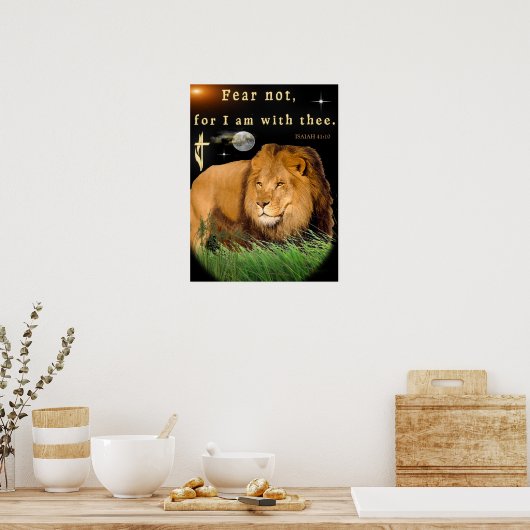 Angst nicht, weil ich bei dir bin poster (Küche)