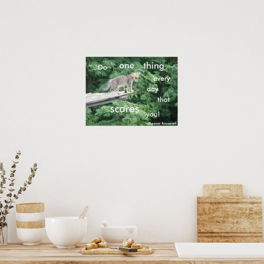 Angst Poster (Küche)