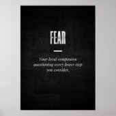 Angst Poster (Vorne)