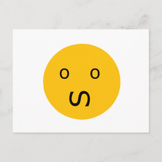 Angst Postkarte (Vorderseite)