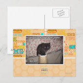 Angst Postkarte (Vorne/Hinten)