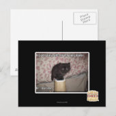 Angst Postkarte (Vorne/Hinten)