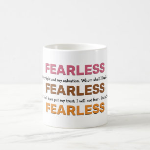 ANGST Psalmen Inspiration werde ich nicht fürchten Kaffeetasse