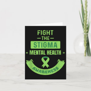 Angst Shirt bekämpft das Stigma-Bewusstsein für ps Karte