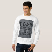 Angst Sweatshirt (Vorne ganz)