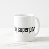 Angst-Tasse Kaffeetasse (VorderseiteRechts)