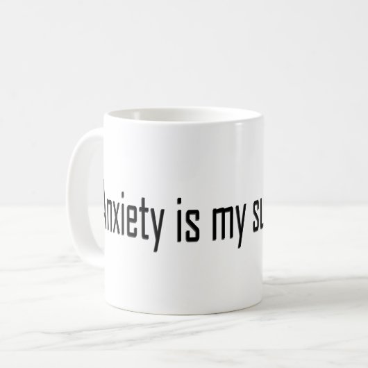 Angst-Tasse Kaffeetasse (Vorderseite Links)