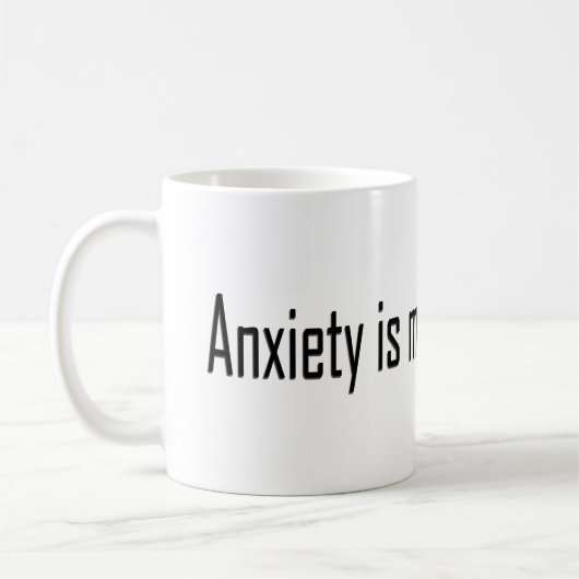 Angst-Tasse Kaffeetasse (Links)