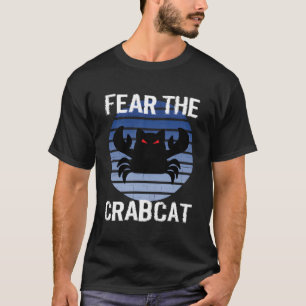 Angst The Crabcat - Funny Crab Cat Cryptid Cryptoz T-Shirt