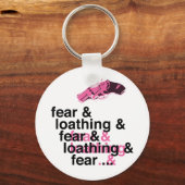 Angst und Abscheu Schlüsselanhänger (Vorderseite)