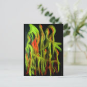 Angst und Unglauben Postkarte (Stehend Vorderseite)