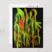 Angst und Unglauben Postkarte (Vorne/Hinten)