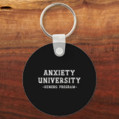 Angst Universitäts-Ehrenprogramm Schlüsselanhänger (Vorderseite)