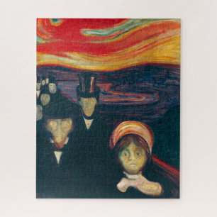 Angst von Edvard Munch Puzzle