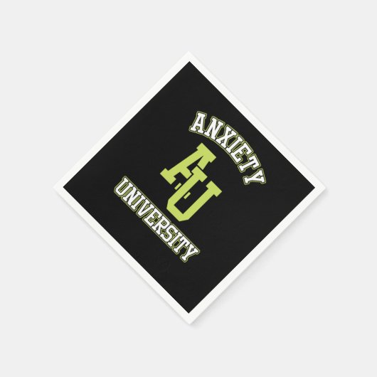 Angst vor antisozialer Inversion Serviette (Ecke)