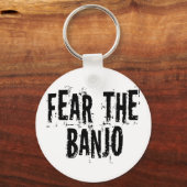 Angst vor dem Banjo Schlüsselanhänger (Vorderseite)