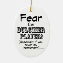 Angst vor dem Dulcimer-Spieler