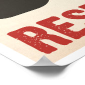 Angst vor dem Eskalator Poster (Ecke)