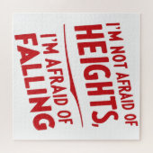 Angst vor dem Fall: Ein Typografie-Design Puzzle (Horizontal)
