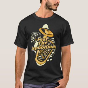 Angst vor Euphonium Instrument Euphonist Player Eu T-Shirt