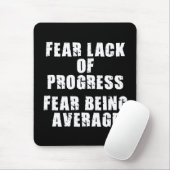 Angst vor Fortschritten, Angst durchschnittlich - Mousepad (Mit Mouse)