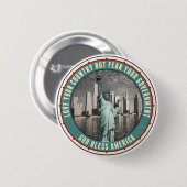 Angst vor Ihrer Regierung Button (Vorne & Hinten)