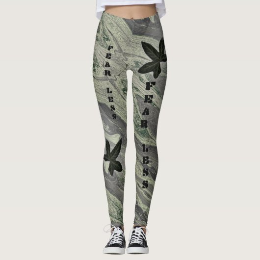 Angst weniger delikate Camouflage Ivy River Leggings (Vorderseite)