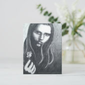 Angst (Zeichnend) Postkarte (Stehend Vorderseite)